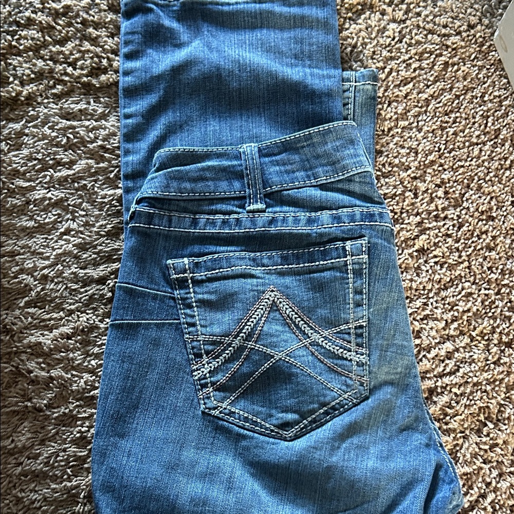 Ariat Women's Boot Cut Jeans in Classic Blue